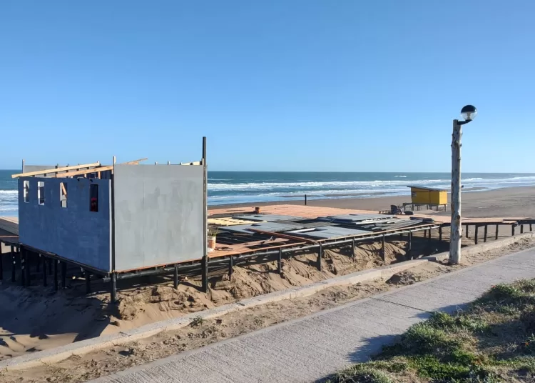 Avanzan con la construcción del futuro parador en el exBorneo