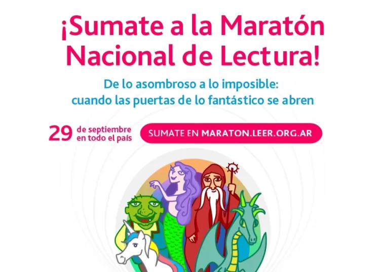 21º Maratón Nacional de Lectura: Dirección de Cultura y Educación invita a participar
