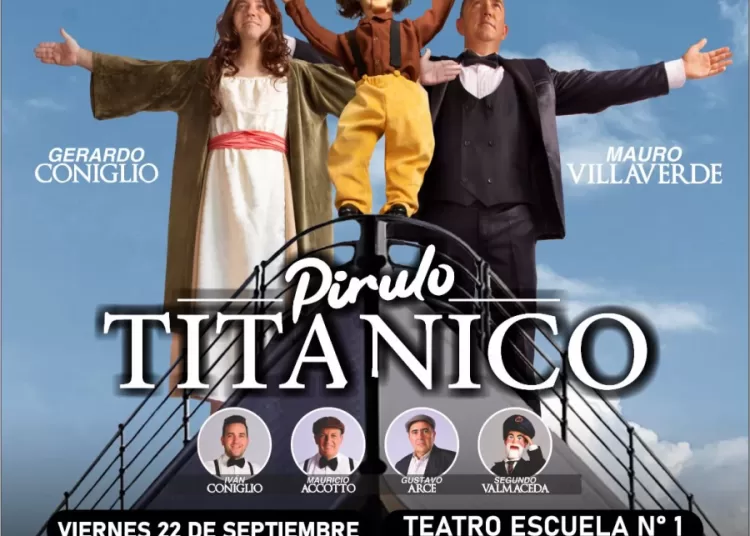 Llega a Tres Arroyos “Pirulo Titánico”