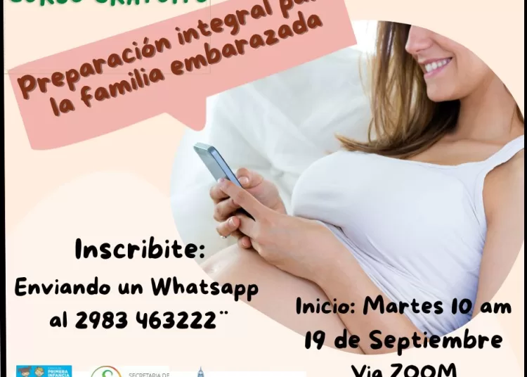 Convocan a un nuevo curso de preparación para la familia embarazada
