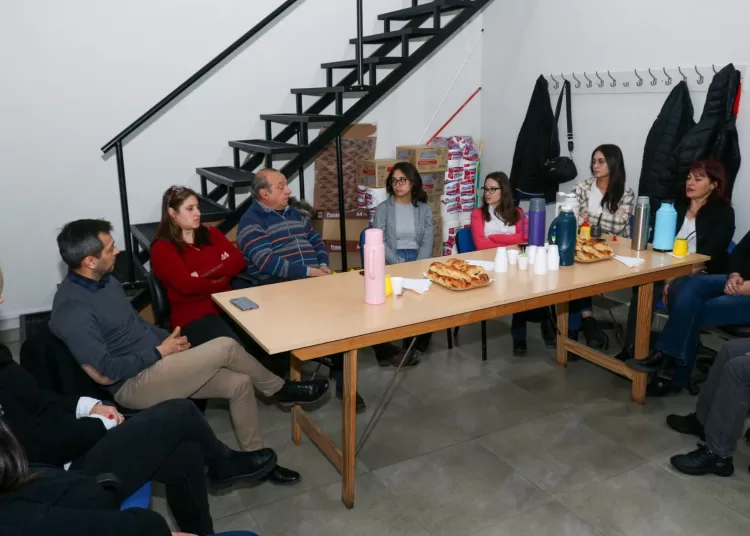 Sánchez se reunió con el equipo de Políticas Tributarias y Entre Asados y Relinchos