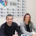 La triatleta Lucia Dibbern ofreció una conferencia de prensa