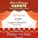 Presentación del grupo de radioteatro «Varieté» en La Estación
