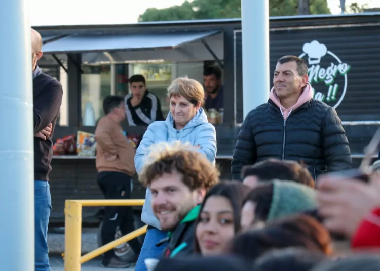 Cittadino acompañó el clásico futbolero y el primer festival de hip hop