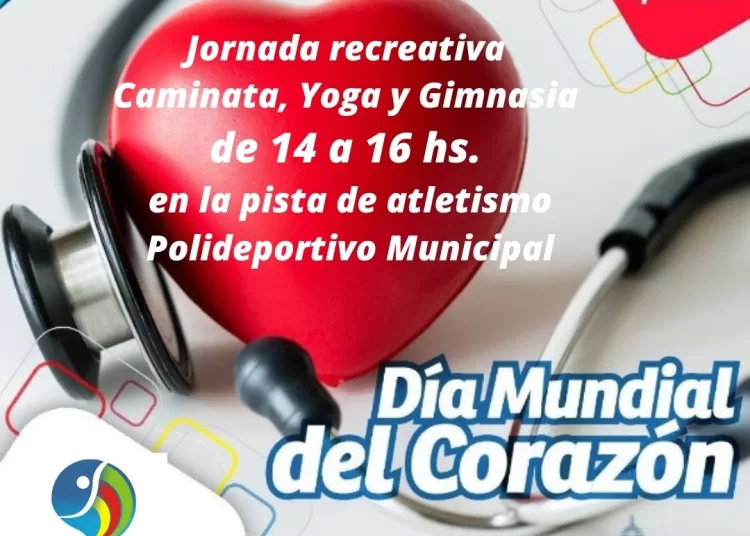 Por mal clima, reprograman actividades por el Día Mundial del Corazón en el Polideportivo