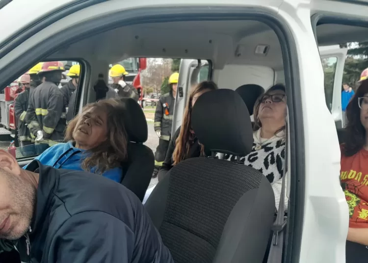 Simulacro inédito en Tres Arroyos: Todas las fuerzas unidas construyendo salud con el Ministerio de Salud de la Nación