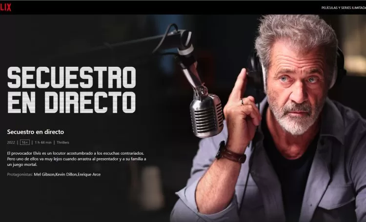 Netflix: la dramática película que protagoniza Mel Gibson y lidera el top (Tráiler)