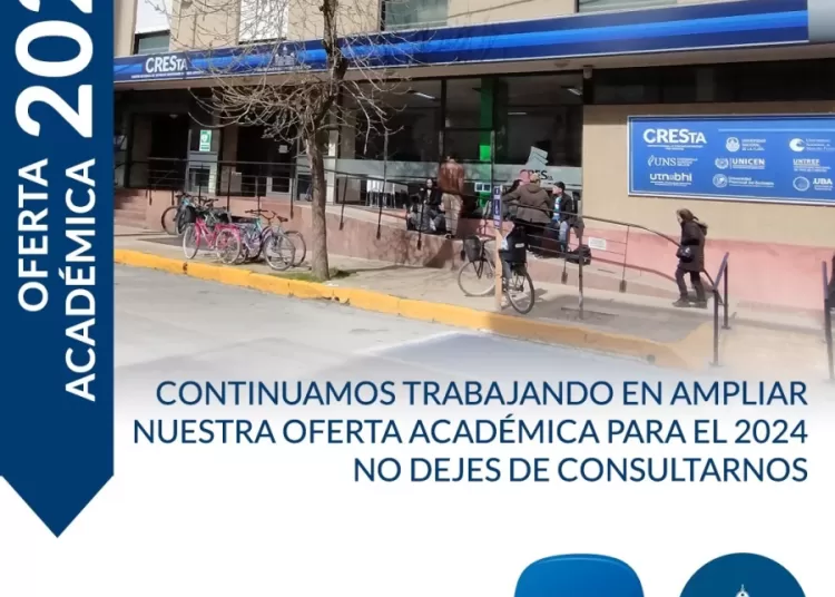 Estudiá en CRESta: Oferta académica 2024