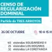Suspenden el censo de regularización dominial en un centenar de viviendas