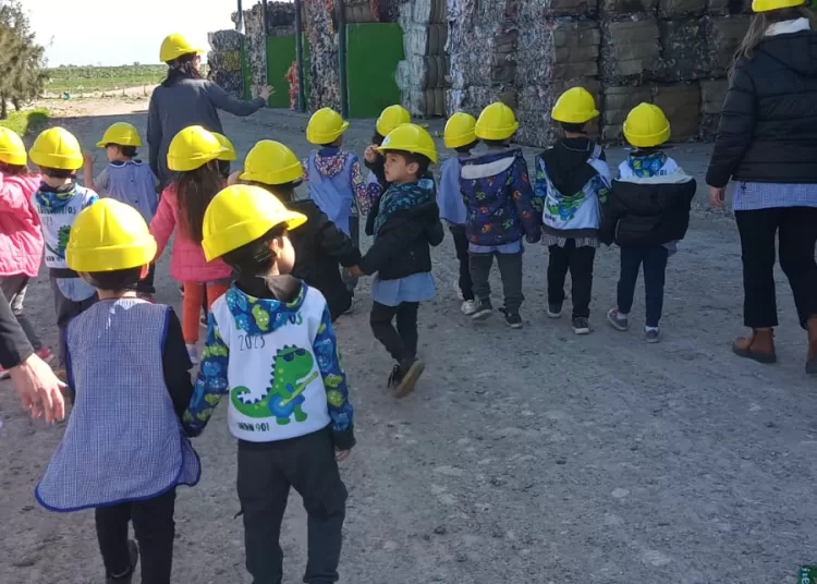 Visita educativa a Planta de Tratamiento de Residuos en la ciudad