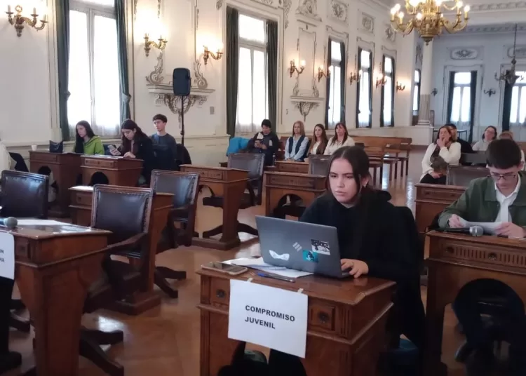 Sesionó el Concejo Deliberante Estudiantil