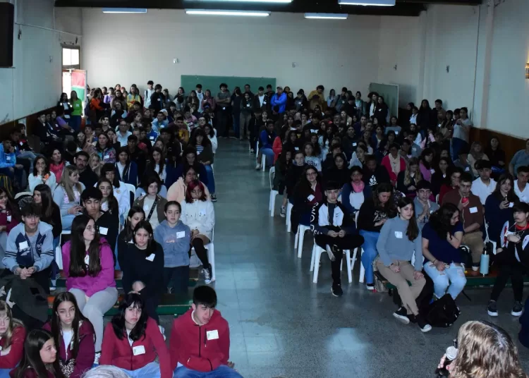 Albergaron encuentro de centros de estudiantes de la región