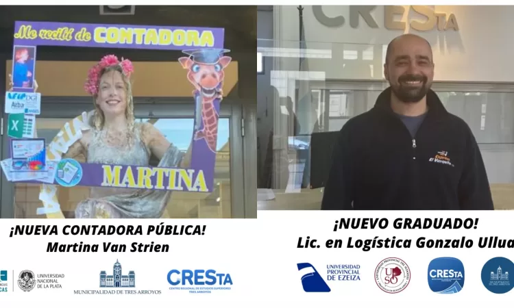 CRESta: Nuevos graduados