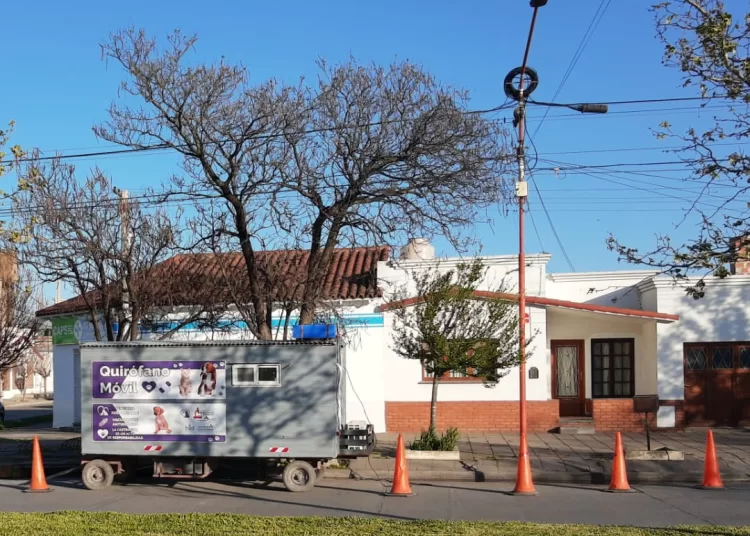 Móvil de castraciones en Barrio 25 de Mayo y Libertad