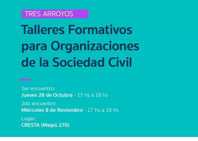 CRESta: Actividades para las organizaciones de la sociedad civil (OSC)