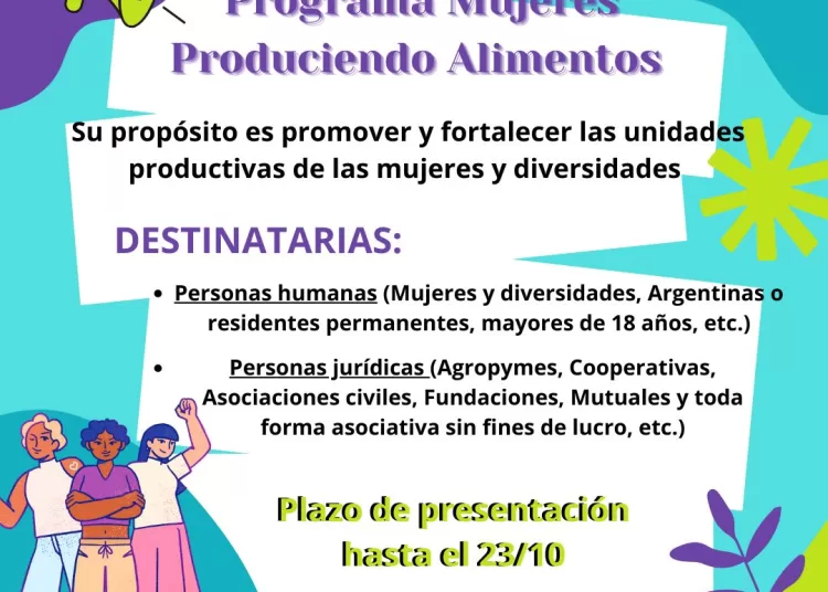 Programa Mujeres Produciendo Alimentos