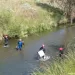 Claromecó: prosiguen con la búsqueda del desaparecido en el arroyo y un lote próximo