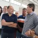Garate recorrió la obra del Centro de Formación Laboral y aseguró que «nunca jamás estuvo en duda su continuidad»