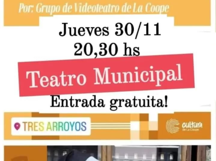 El jueves reponen los sketches de videoteatro en el Teatro Municipal