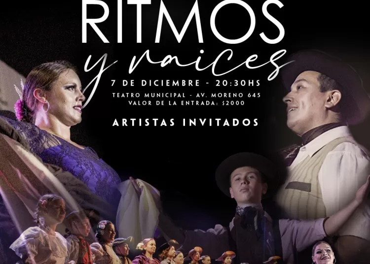 El Ballet Folklórico Municipal invita a «Ritmos y raíces»