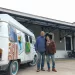 Kombi viajera comparte su arte en el Centro Cultural