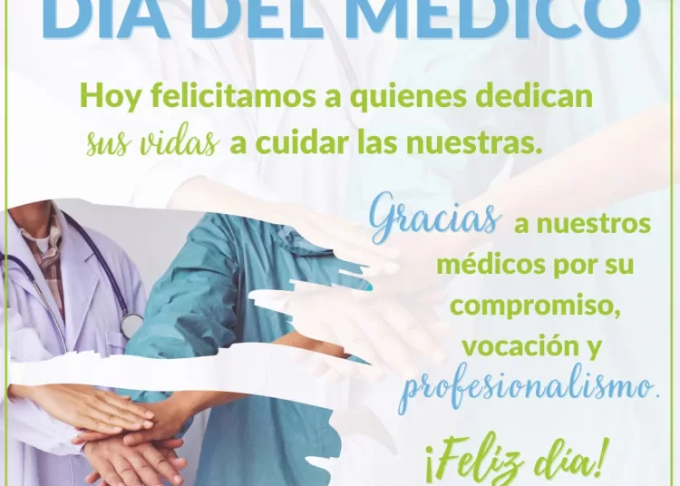¡Feliz día a todos los médicos/as del Distrito de Tres Arroyos!