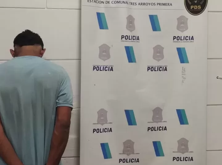 Amenazó a su pareja y lo aprehendieron tras resistirse al arresto