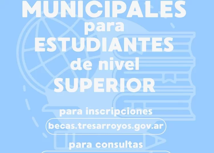 Lanzan inscripciones para becas municipales terciarias