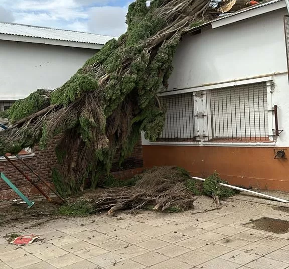 Emiten alerta amarilla por ráfagas en todo el distrito