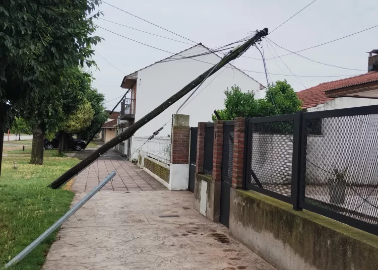 Daños en toda la ciudad tras el devastador temporal
