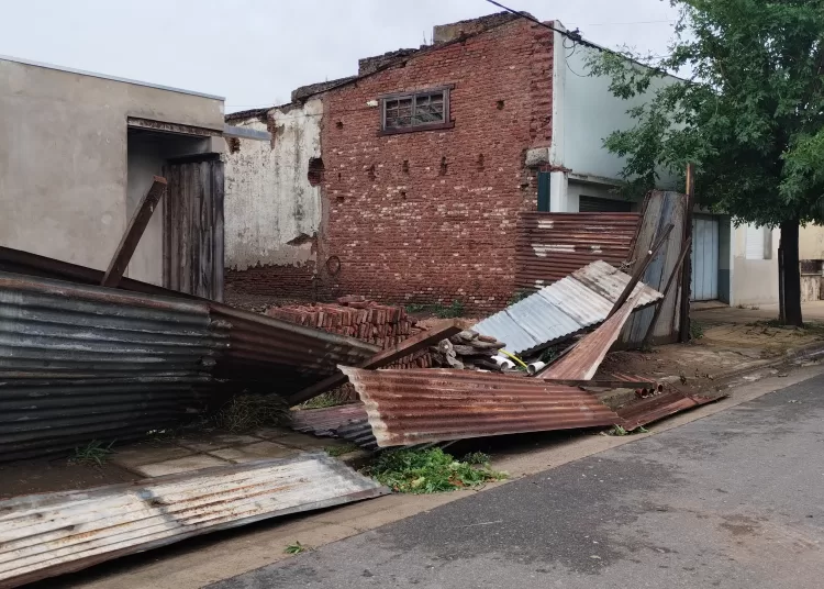 Daños en toda la ciudad tras el devastador temporal