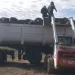 Entregaron 300 kilos de neumáticos usados para reciclar