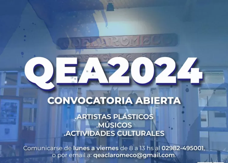 Abren convocatoria para el Espacio de Arte Quelaromecó