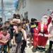 La ilusión de la navidad invadió Tres Arroyos con la visita de Papá Noel