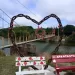 Daños en el llamado «Puente del amor»