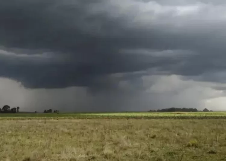 Emiten alerta amarilla por vientos y tormentas para la región