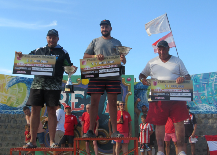 Juan Rivero se adjudicó la 25º edición de las 6 horas de la Corvina de mayor peso del club Quilmes