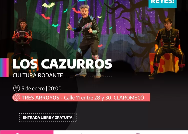 Los Cazurros llegarán el viernes a Claromecó con un show de música y humor