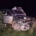 Una camioneta colisionó contra un vaca en ruta 73