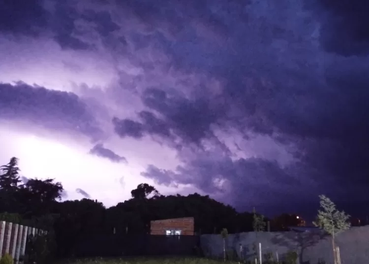 Alerta amarilla otra vez: prevén tormentas fuertes desde la tarde