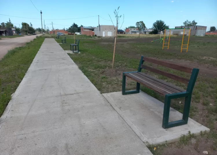 Se posterga la inauguración de la plaza en Barrio Santa Teresita