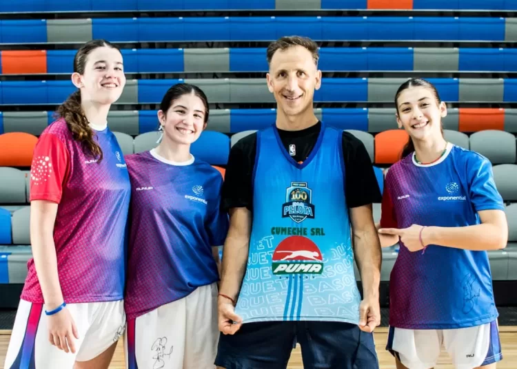 Jugadoras de Club de Pelota participaron de un campus con el exNBA «Pepe» Sánchez