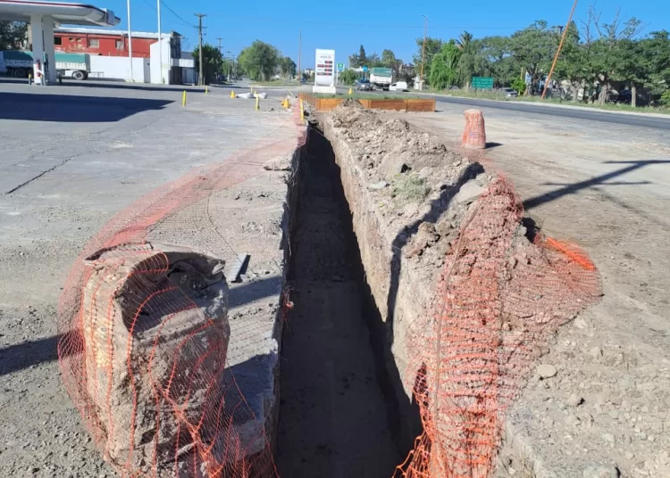 Por obras, piden circular con precaución por Ruta 3 y San Martín