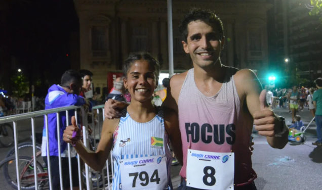 Tresarroyenses en el podio del Circuito de Reyes bahiense