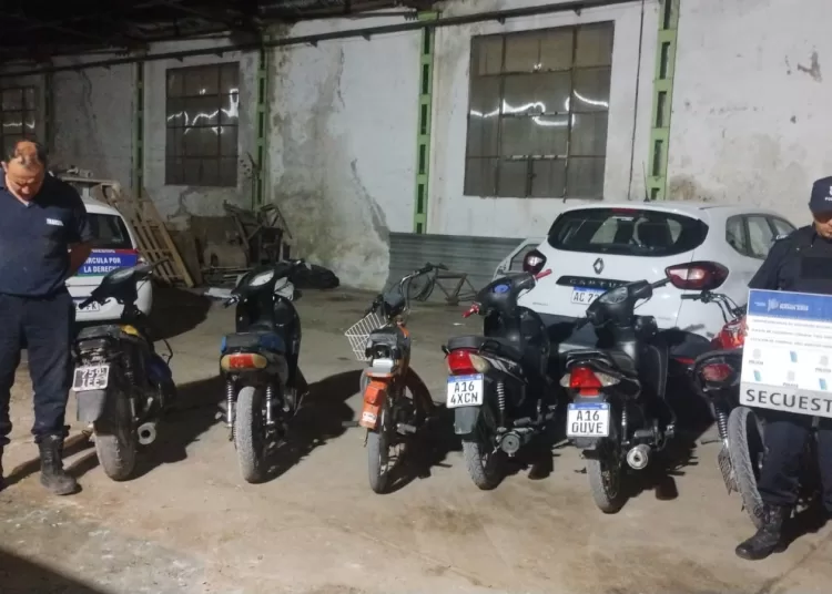 Operativo de transito en la ciudad