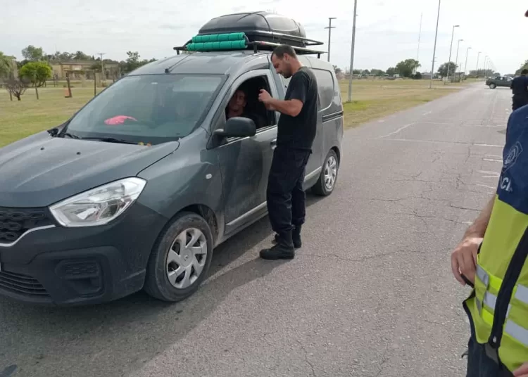 Operativos de control de tránsito en Orense
