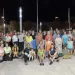 Colocaron contenedores de basura en calles con obras de asfalto