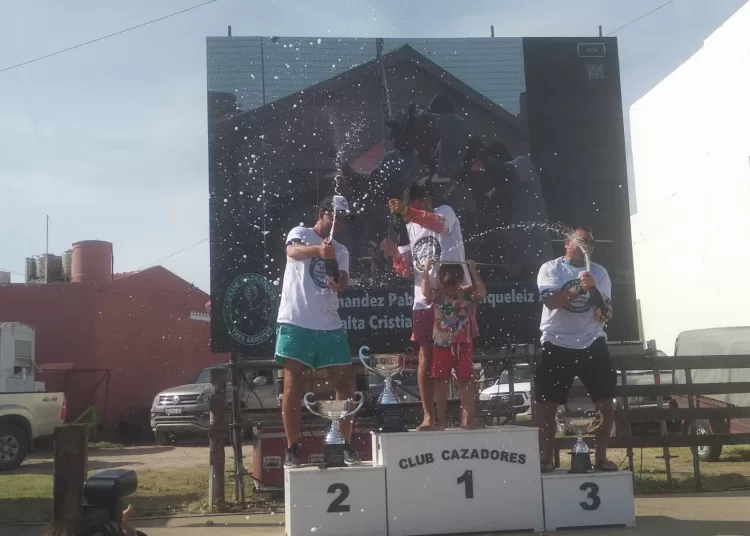 Con podio tresarroyense, Pablo Fernández fue el ganador de Las 24 Horas con una corvina negra de casi tres kilos