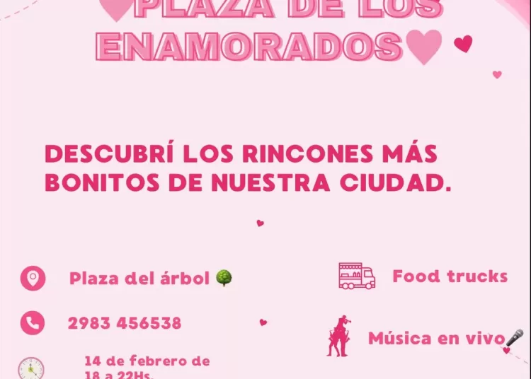 ¡Se viene la Plaza de los enamorados!