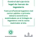 Campaña de difusión del colegio de Ingenieros de la Provincia de Buenos Aires
